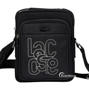 شنطة كروس Lacoste رجالي أسود كود 1107