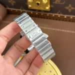 ساعة كارتييه Cartier رجالي سانتوس Santos بميناء أسود