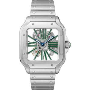 ساعة كارتييه Cartier رجالي سانتوس Santos بميناء أبيض