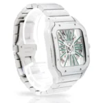 ساعة كارتييه Cartier رجالي سانتوس Santos بميناء أبيض
