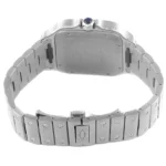 ساعة كارتييه Cartier رجالي بميناء أبيض وشكل مربع