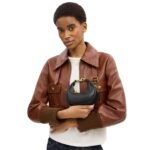 حقيبة يد نسائية سوداء من كوتش CR508 Blk CBG16