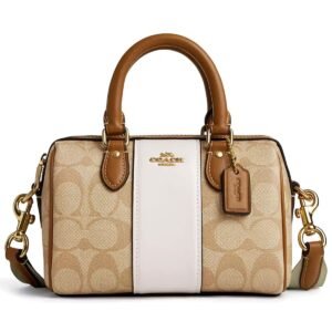 حقيبة Coach Mini Rowan CR243 نسائية Light Khaki/Chalk
