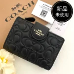 محفظة كوتش COACH حريمي جلد سيجنتشر بارز موديل CZ341