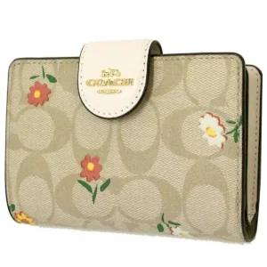 محفظة كوتش COACH حريمي سيجنتشر موديل CH480