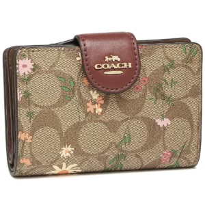 محفظة كوتش COACH حريمي سيجنتشر بنقشة الزهور موديل C8730