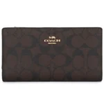محفظة كوتش Coach حريمي طويلة سيجنتشر مونوغرام C8714 IMAA8