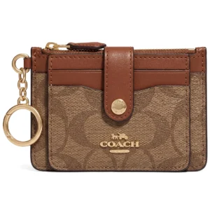 محفظة كروت كوتش Coach حريمي سيجنتشر مونوغرام موديل C7398