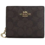 محفظة كوتش COACH حريمي كابولي بني موديل CW789 IMXAQ