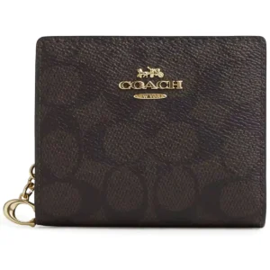 محفظة كوتش COACH حريمي كابولي بني موديل CW789 IMXAQ