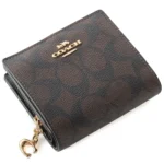 محفظة كوتش COACH حريمي كابولي بني موديل CW789 IMXAQ