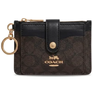 محفظة كروت كوتش Coach حريمي سيجنتشر موديل C7398