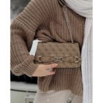 حقيبة كتف نسائية بيج من جيس Guess