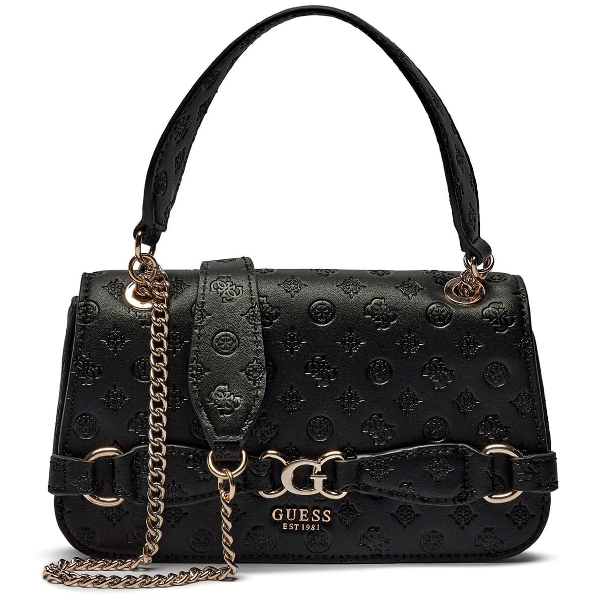 guess-black-women-cross-body-bag-hwpg9336210-blo حقيبة كروس بودي سوداء من جيس Guess للنساء Hwpg9336210