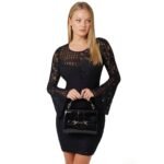 حقيبة كروس بودي سوداء من جيس Guess للنساء Hwpg9500200