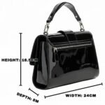 حقيبة كروس بودي سوداء من جيس Guess للنساء Hwpg9500200