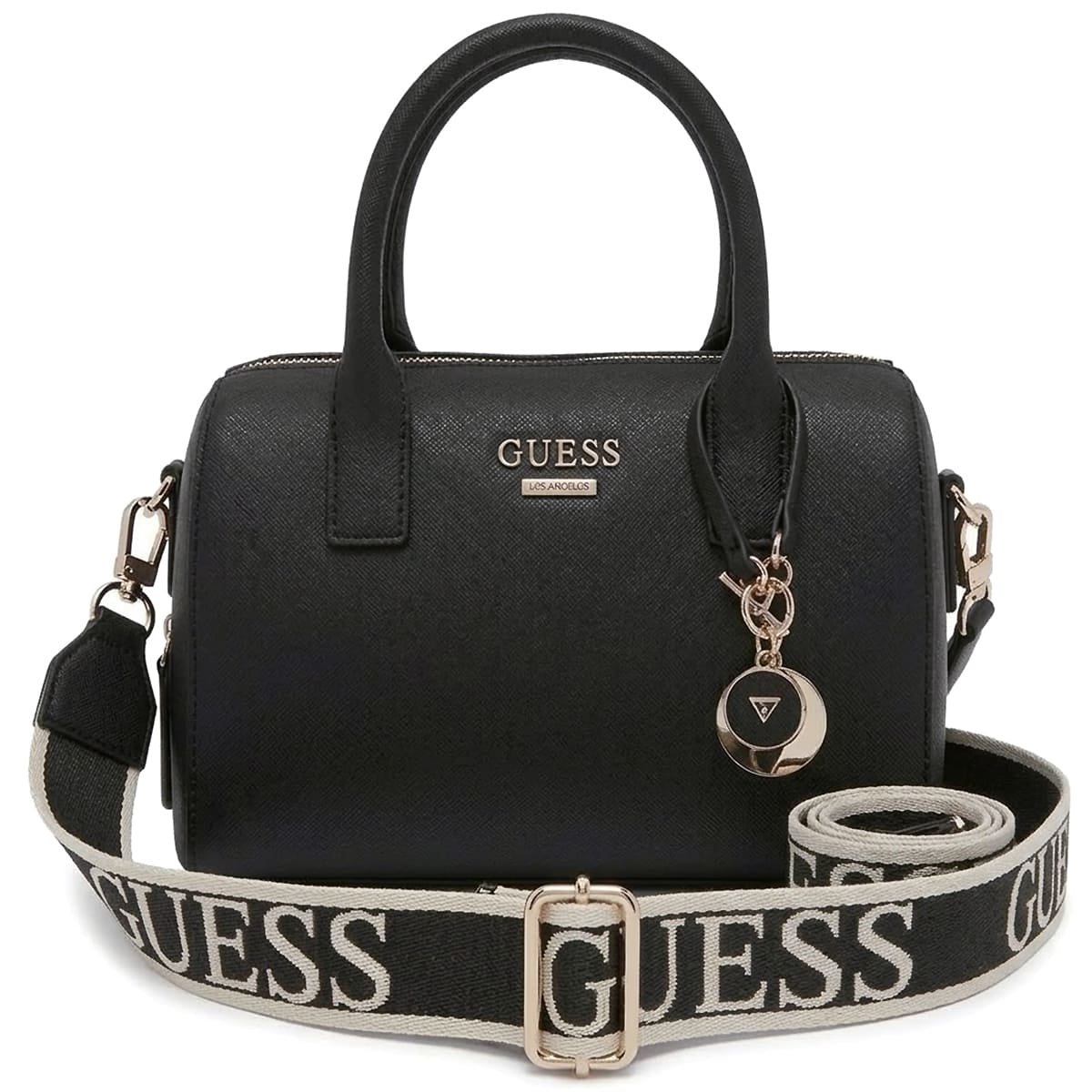 guess-black-women-crossbodybag-handbag-sf943608-bla حقيبة كروس بودي سوداء من جيس Guess للنساء ، موديل SF943608