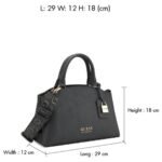 حقيبة يد نسائية سوداء من جيس Guess ، موديل SA917706