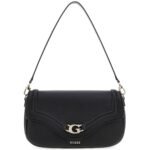 حقيبة يد نسائية سوداء من Guess ، حقيبة كتف Hwbg7993200
