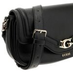 حقيبة يد نسائية سوداء من Guess ، حقيبة كتف Hwbg7993200