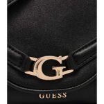 حقيبة يد نسائية سوداء من Guess ، حقيبة كتف Hwbg7993200