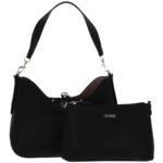 حقيبة كتف نسائية سوداء من جيس Guess ، موديل Hwevg839002