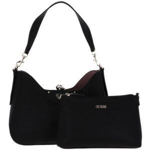 حقيبة كتف نسائية سوداء من جيس Guess ، موديل Hwevg839002