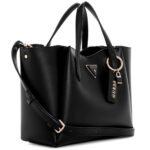 حقيبة كتف نسائية سوداء من جيس Guess ، موديل HWVG9309060