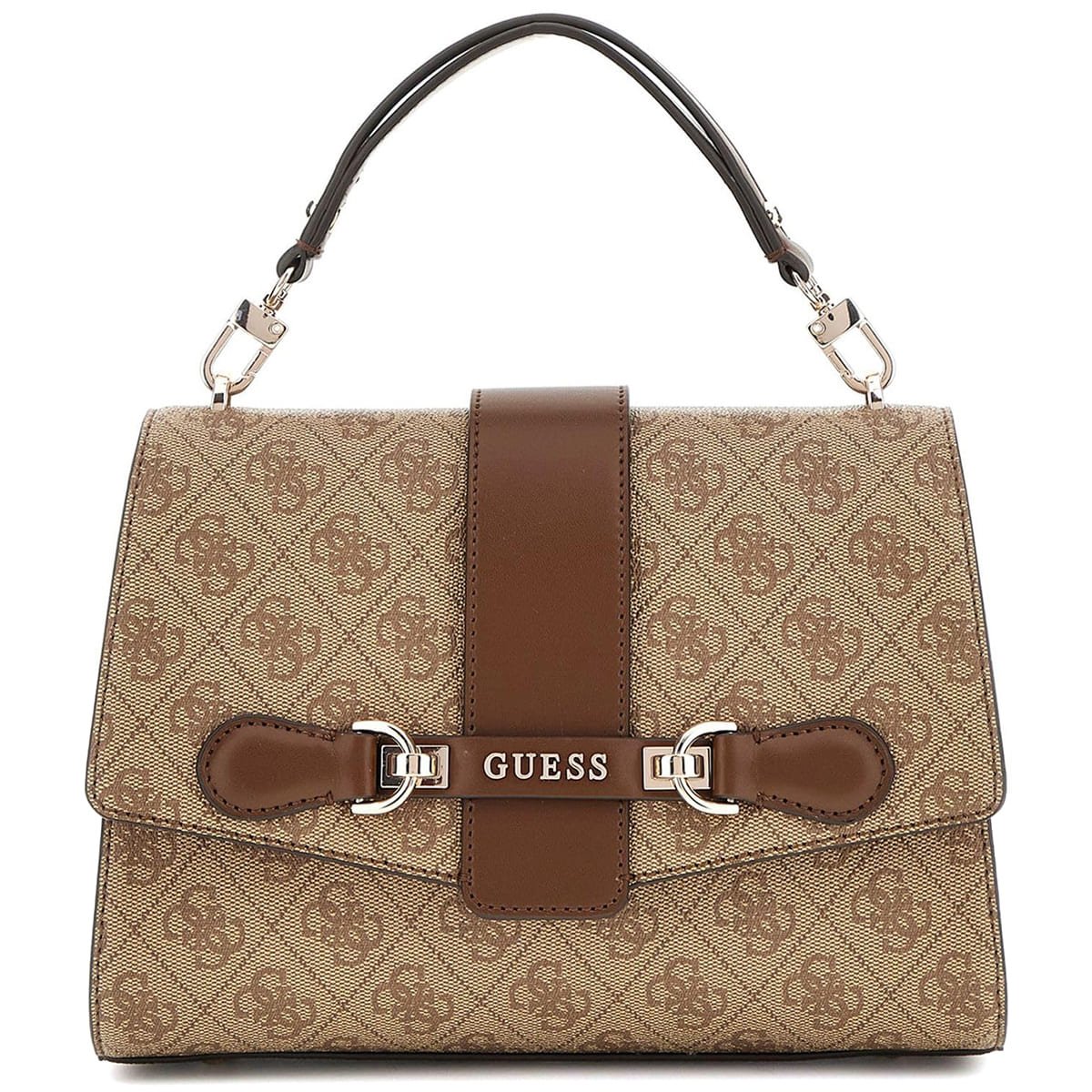 guess-brown-beige-light-brown-women-handbag-hwsg9500200-lgw حقيبة يد نسائية من جيس Guess ، لون بني بيج فاتح ، موديل Hwsg9500200