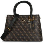 حقيبة يد نسائية من جيس Guess باللونين البني والأسود Hwqb83 77060