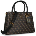 حقيبة يد نسائية من جيس Guess باللونين البني والأسود Hwqb83 77060