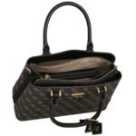 حقيبة يد نسائية من جيس Guess باللونين البني والأسود Hwqb83 77060
