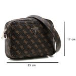 حقيبة كروس بودي بنية اللون من Guess للنساء Hwqg8778140