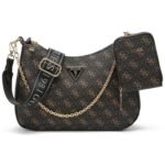 حقيبة كتف نسائية بنية اللون من جيس Guess