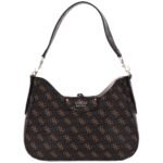 حقيبة كتف نسائية بنية اللون من جيس Guess ، موديل Hwesg839002