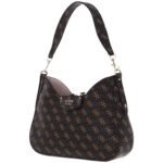 حقيبة كتف نسائية بنية اللون من جيس Guess ، موديل Hwesg839002