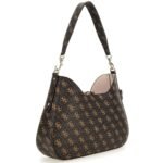 حقيبة كتف نسائية بنية اللون من جيس Guess ، موديل Hwesg839002
