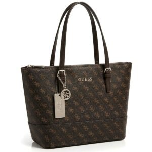 حقيبة كتف Guess نسائية بنية Z2016