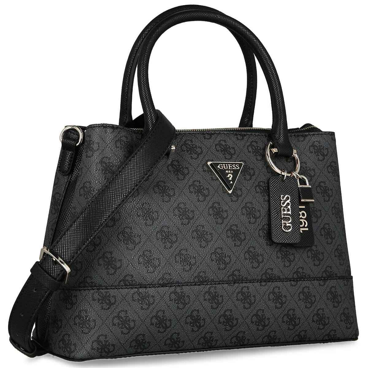 guess-coal-black-women-handbag-hwbg83-77060-clo حقيبة يد نسائية من جيس Guess باللون الأسود الفحمي Hwbg83 77060