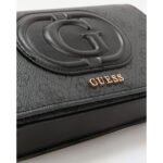 حقيبة كتف نسائية من جيس Guess باللون الأسود الفحمي Hwesg951320