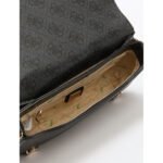 حقيبة كتف نسائية من جيس Guess باللون الأسود الفحمي Hwesg951320