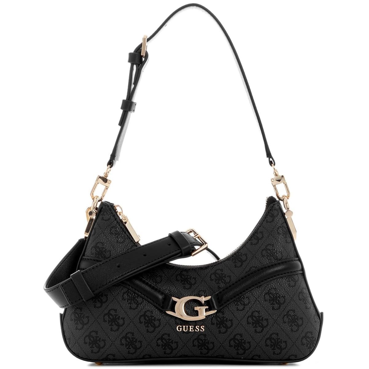 guess-coal-black-women-shoulder-bag-hwsg7993730-clo حقيبة كتف نسائية من جيس Guess باللون الأسود الفحمي Hwsg7993730 Clo