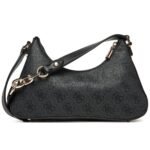 حقيبة كتف نسائية من جيس Guess باللون الأسود الفحمي Hwsg7993730 Clo