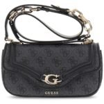 حقيبة كروسبودي Guess نسائية سوداء بشعار من جيس Hwsg7993790 Clo
