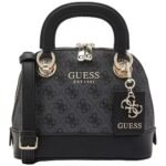حقيبة يد نسائية من Guess ، لون فحمي ، موديل Hwsg7737050