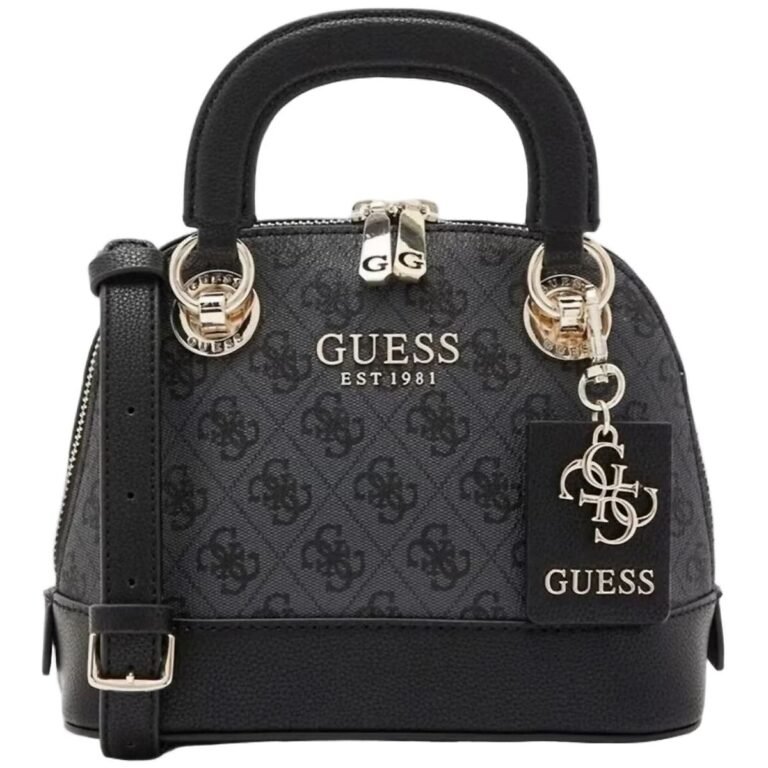 حقيبة يد نسائية من Guess ، لون فحمي ، موديل Hwsg7737050