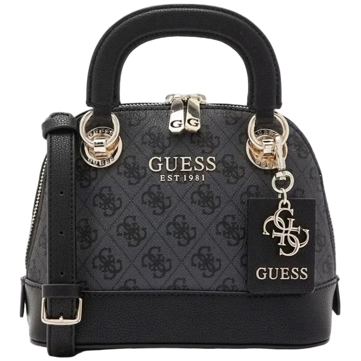 guess-coal-women-handbag-hwsg7737050-coal حقيبة يد نسائية من Guess ، لون فحمي ، موديل Hwsg7737050
