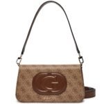 حقيبة كتف نسائية من جيس Guess بلون بني لاتيه ، موديل Hwesg951320