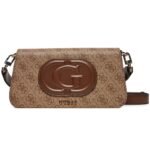 حقيبة كتف نسائية من جيس Guess بلون بني لاتيه ، موديل Hwesg951320