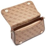 حقيبة كتف نسائية من جيس Guess بلون بني لاتيه ، موديل Hwesg951320